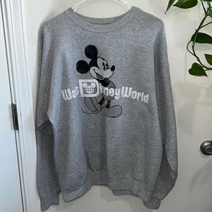 Walt Disney World Gray Mickey Sweatshirt